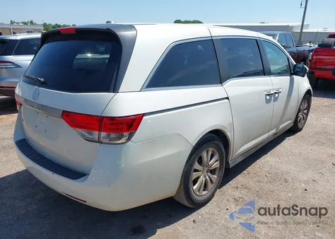 2016 Honda Odyssey Ex-L из США, поврежденный, VIN 5FNRL5H64GB010367